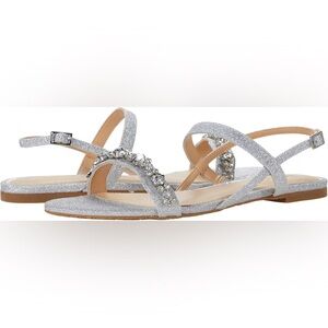 Jewel Badgley Mischka Osmond Sandal NWT
